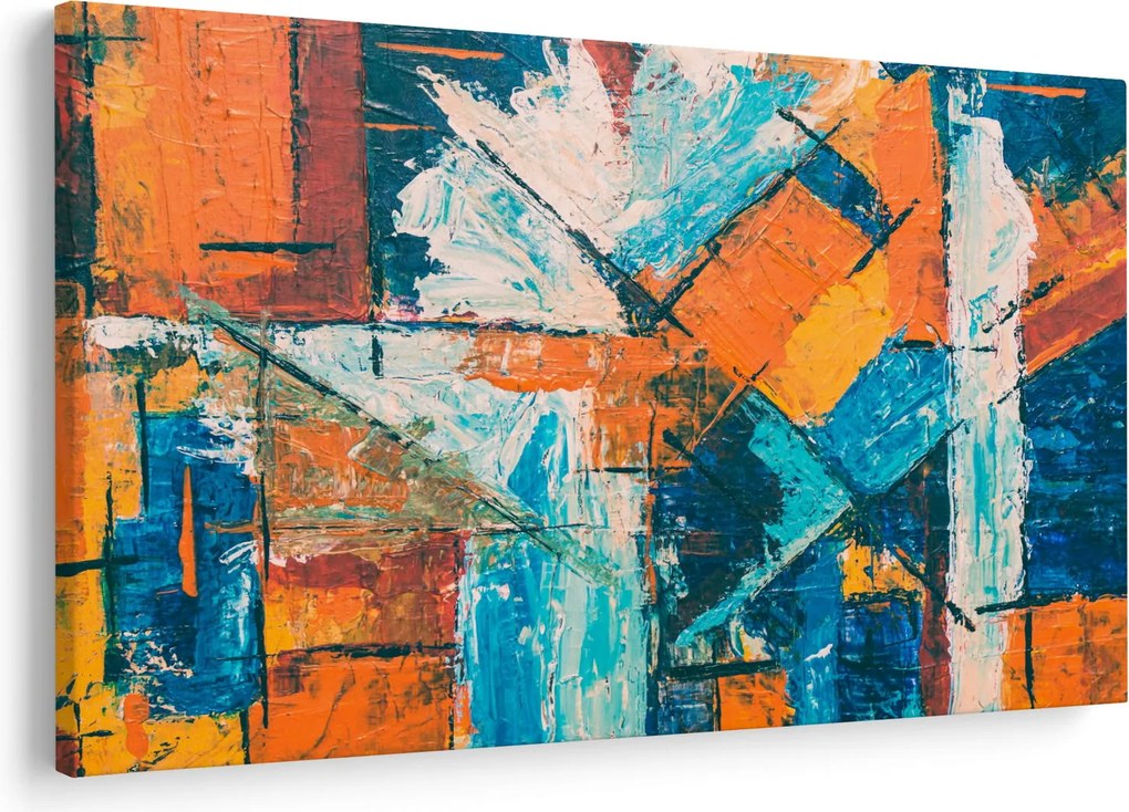 Obraz - Abstrakcia (90x60 cm)