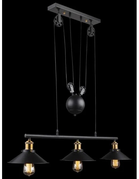 Globo 15053-3 - Luster LENIUS 3xE27/60W/230V