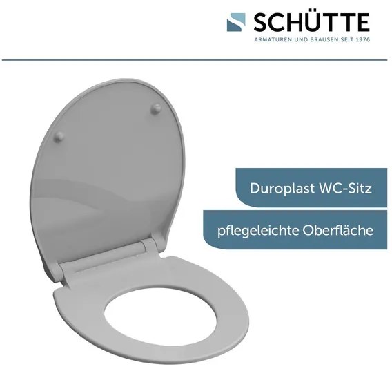 Schütte WC doska Slim (sivá)  (100285013)