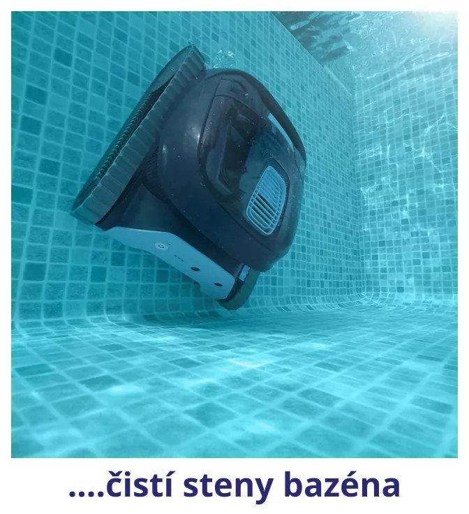 DOLPHIN LIBERTY 200, bezkáblový bazénový vysávač AKU