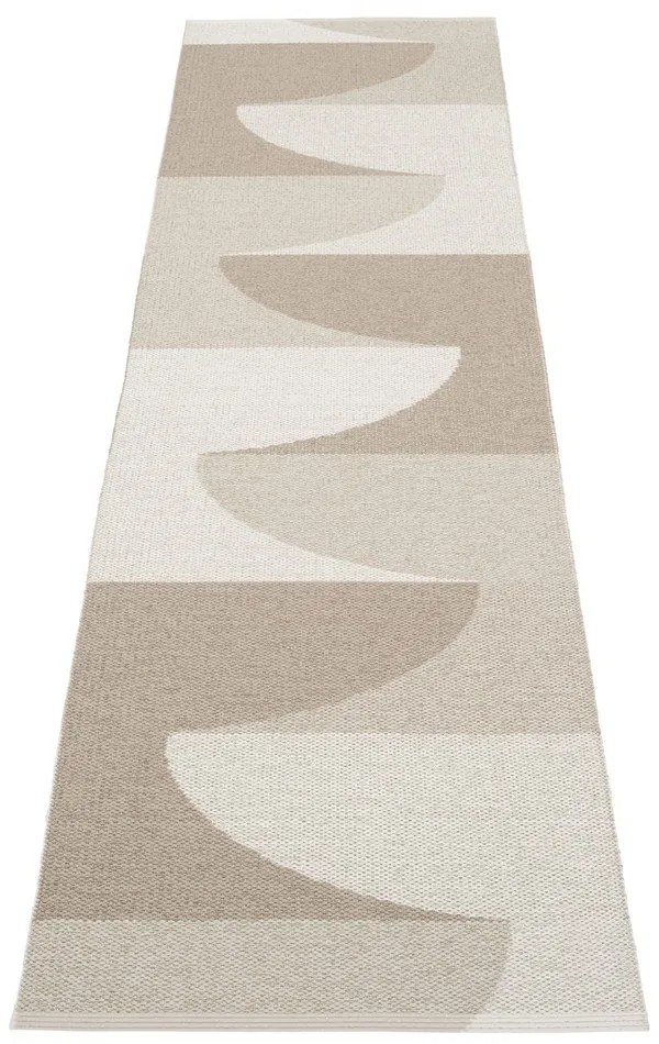 Béžový vnútorný a vonkajší behúň 70x270 cm Hill Dark Linen – Pappelina