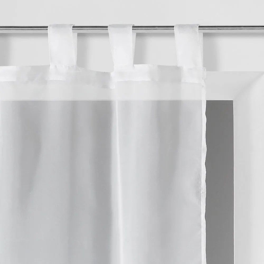 Biele voálové záclony v súprave 2 ks 60x160 cm Voiline – douceur d'intérieur