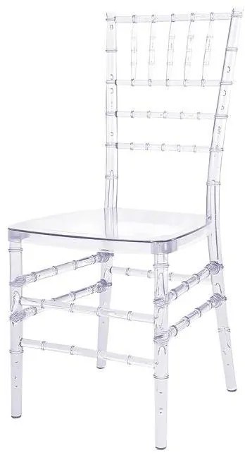 Mextra Svadobná stolička TIFFANY CHIAVARI I, 000 priehľadná