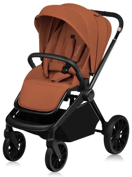 Lionelo - Kombinovaný kočík 2v1 MIKA PLUS, hrdzavohnedý
