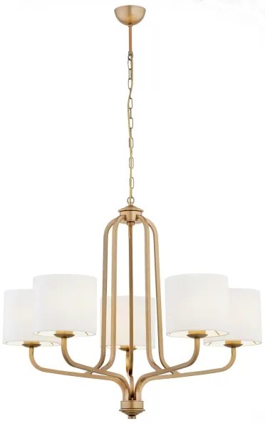 Argon 2172 - Luster na reťazi MARANELLO 5xE27/15W/230V