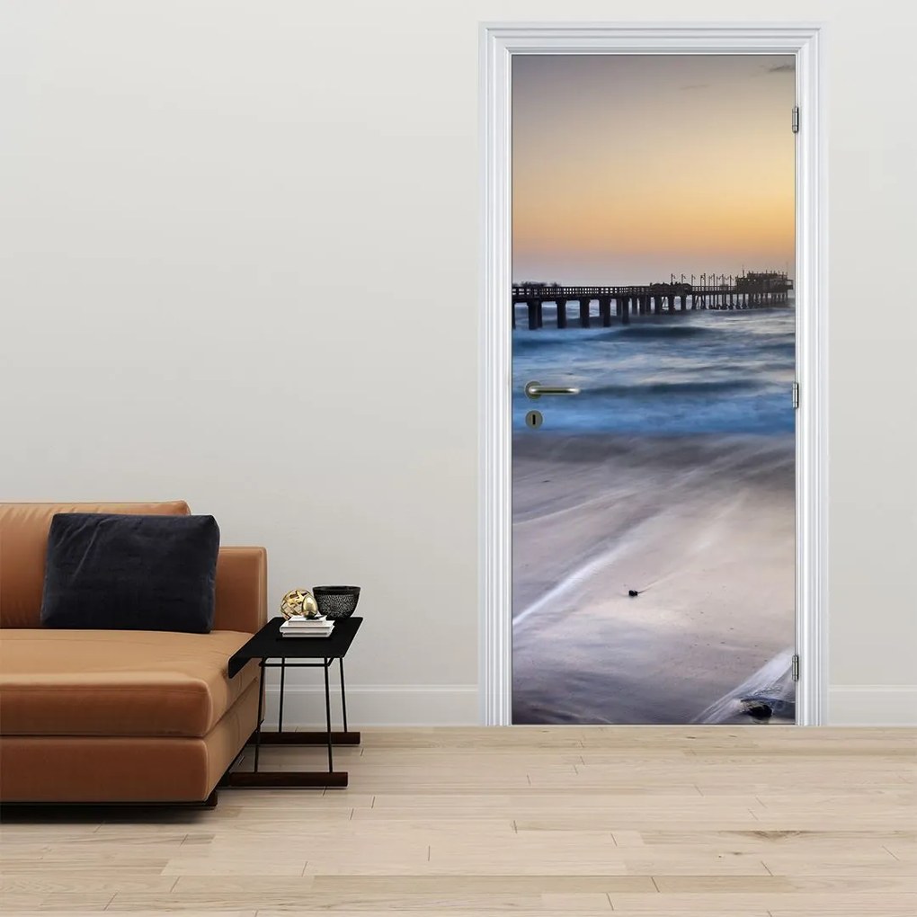 Fototapeta na dvere - Prístav v Namíbii (95x205cm)