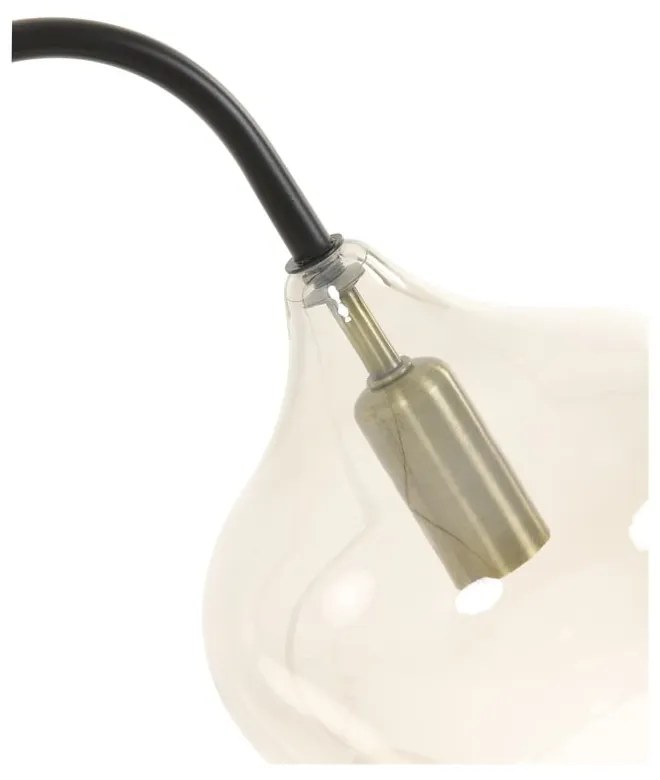 Čierna stolová lampa (výška 50,5 cm) Rakel - Light &amp; Living