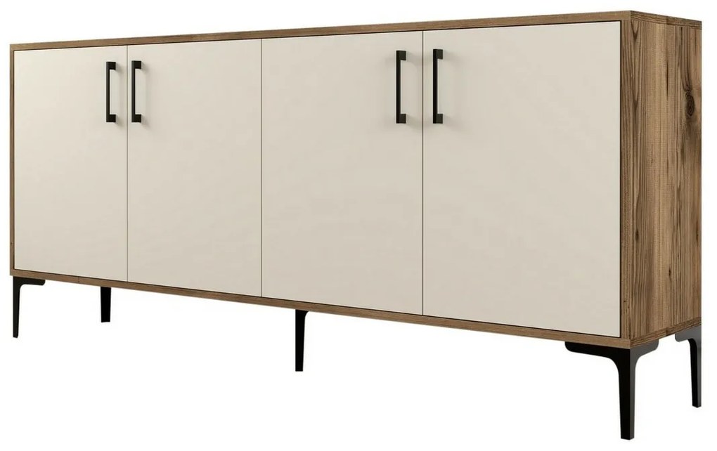 Skrinka Kiev Walnut and Cream