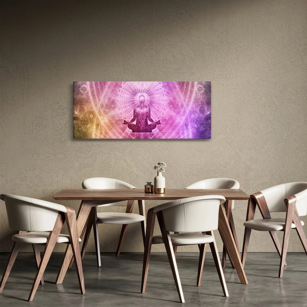 Obraz meditácie (120x50 cm)