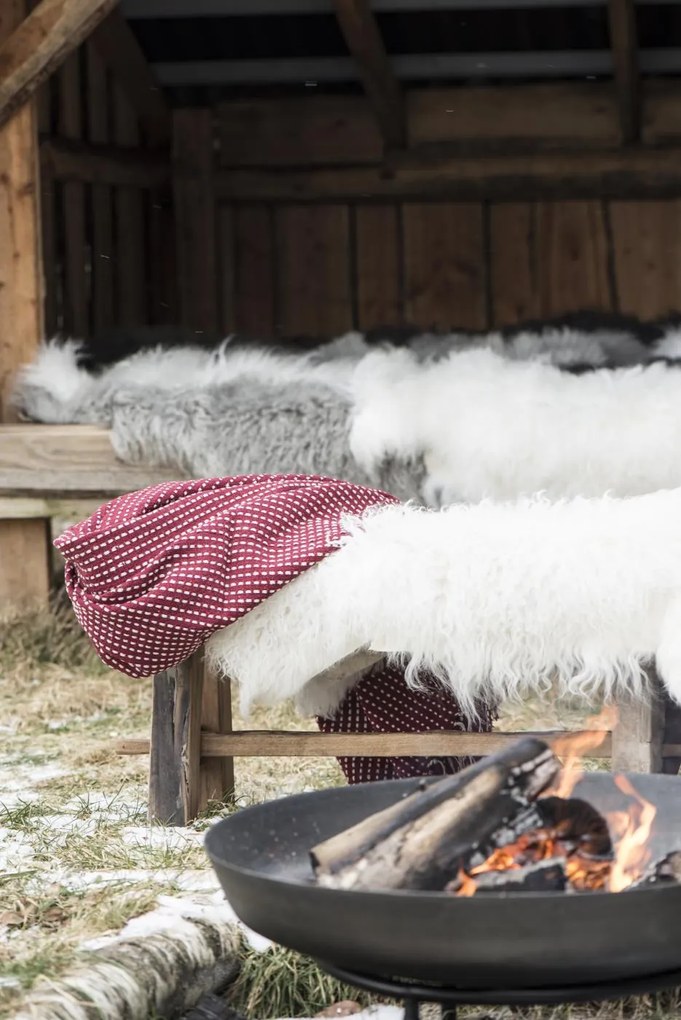IB Laursen Čierne kovové ohnisko BRAZIER na stojane