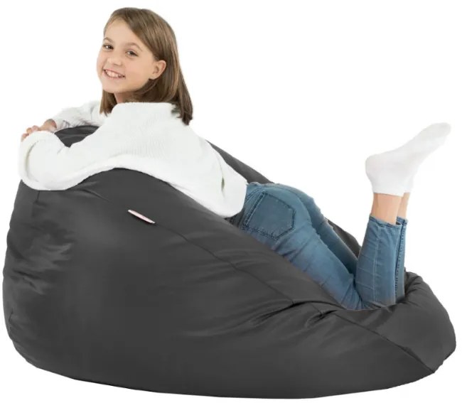 Sedací vak SAKO čierny ekokoža