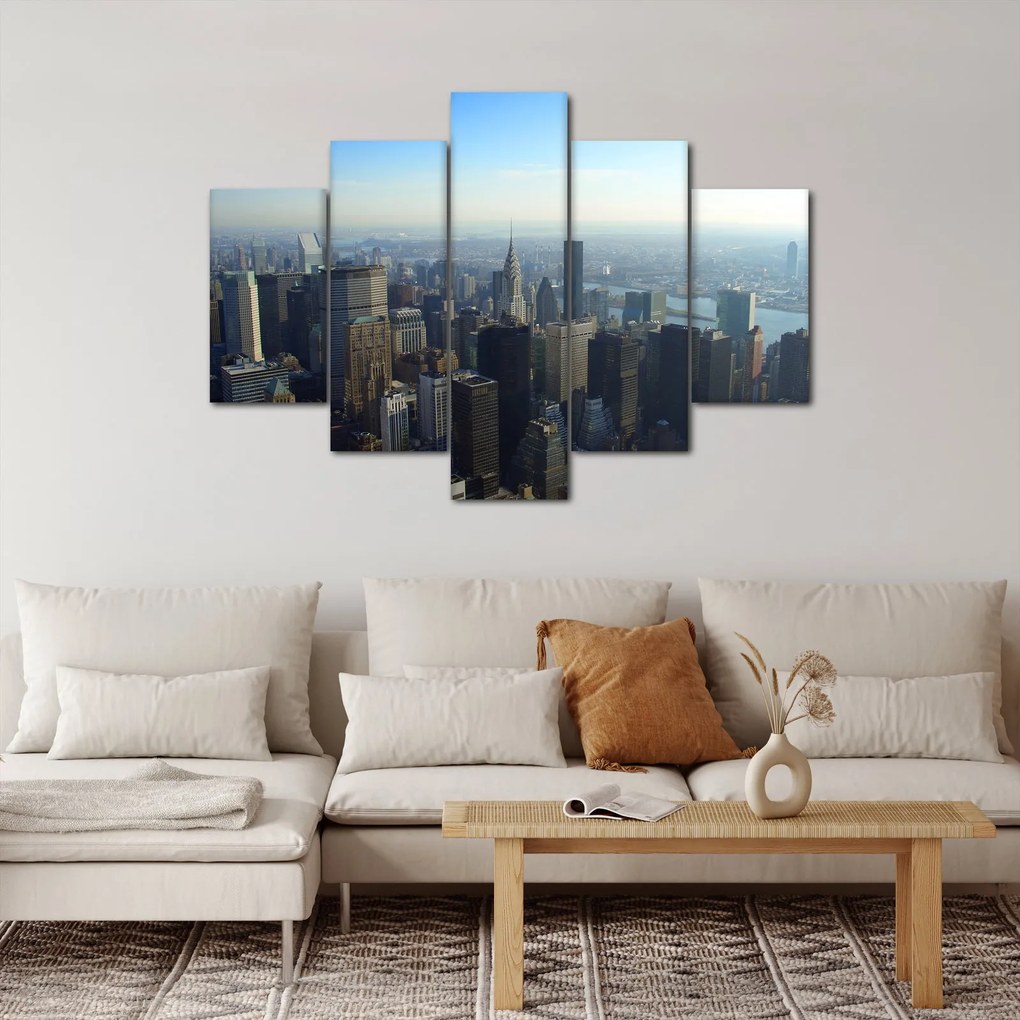 Obraz - Manhatten vo dne (150x105 cm)