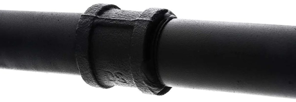 Vešiakový stojan Jersey 161760901 - 55x120x150 v industriálnom štýle - Čierna