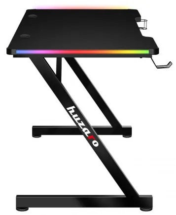 Herný stôl Hero - 2.5 čierny RGB