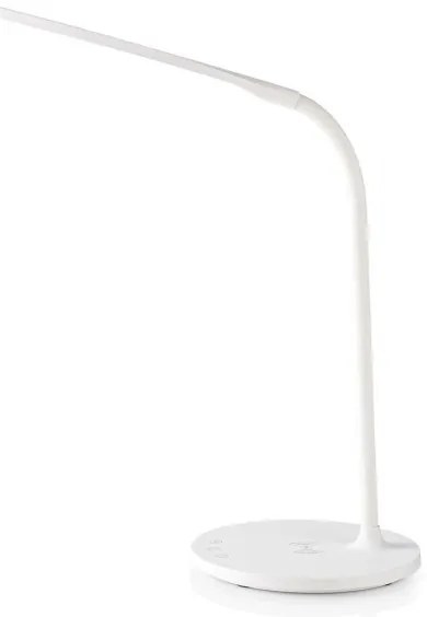 Nedis LTLGQ4M2WT - Stm. lampa s bezdr. nabíjaním Qi LED/5,5W/230V 2700-6500K