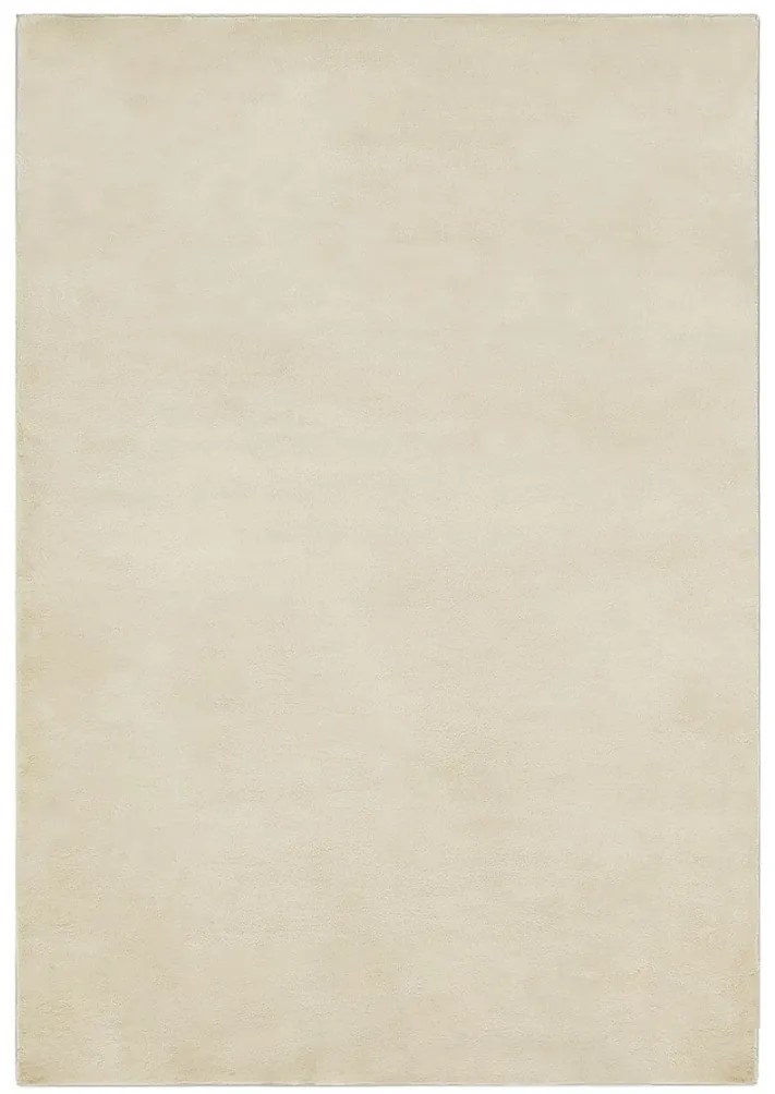 Kusový koberec COLOR UNI Cream, 140x200, béžová, obývacia izba, B-line