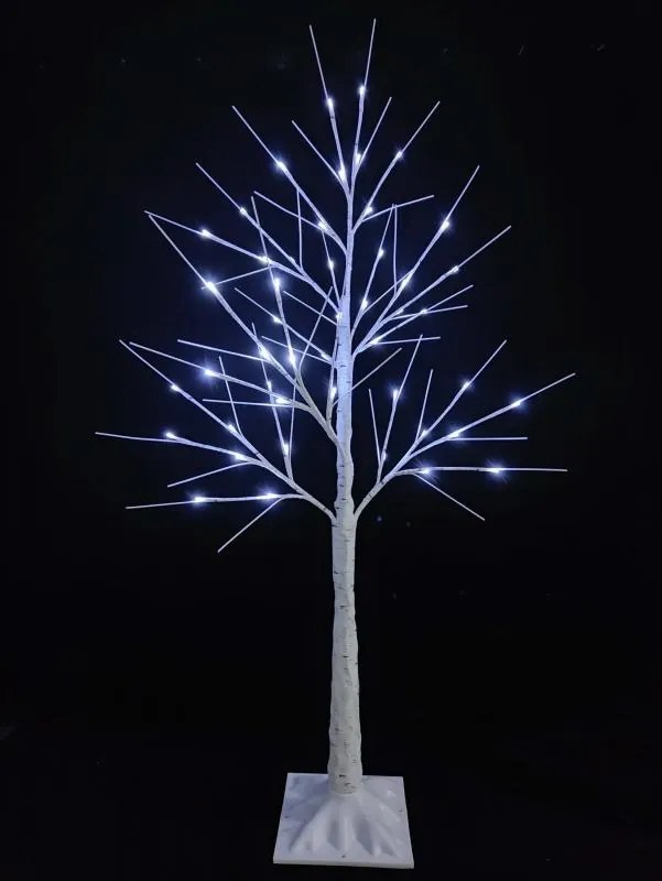 JAKS LED STROMČEK BREZA 120CM - 48 LED - SOL1642