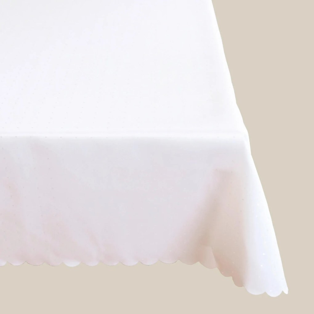 XXXLutz OBRUS, 130/170 cm, biela Esposa - Textil do domácnosti - 004886002402