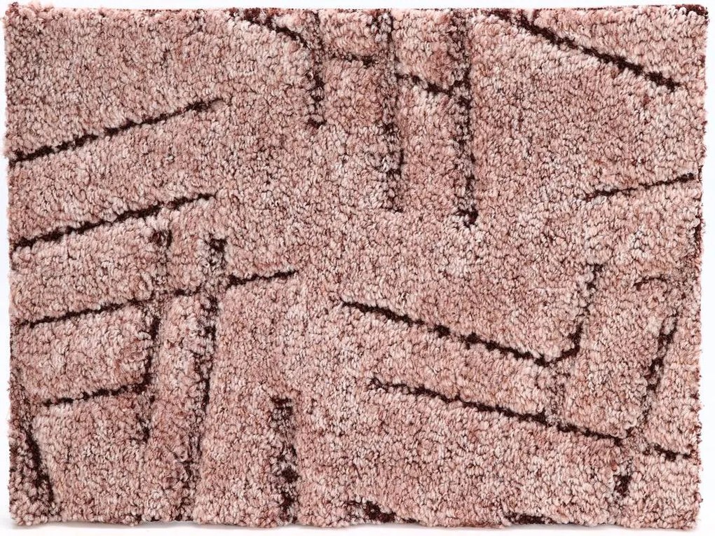 ITC, Koberec metráž Nicosia 44, na mieru, šíře 3m,4m,5m, hnedá, filc, obývacia izba