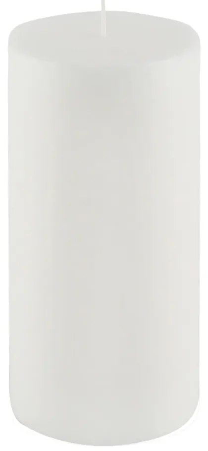 Biela sviečka Ego Dekor Cylinder Pure, doba horenia 123 h