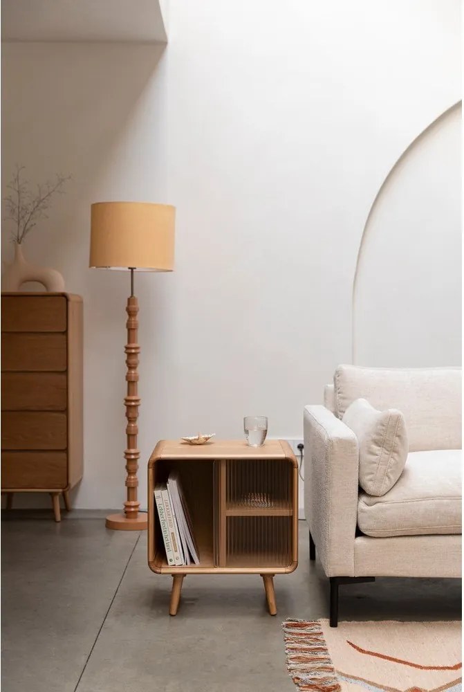 Odkladací stolík z masívneho dreva 40x50 cm Rise – Zuiver