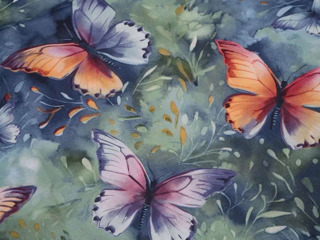 Obliečky z mikrovlákna COLORFUL BUTTERFLY, farebné Rozmer obliečky: 70 x 90 cm | 140 x 200 cm
