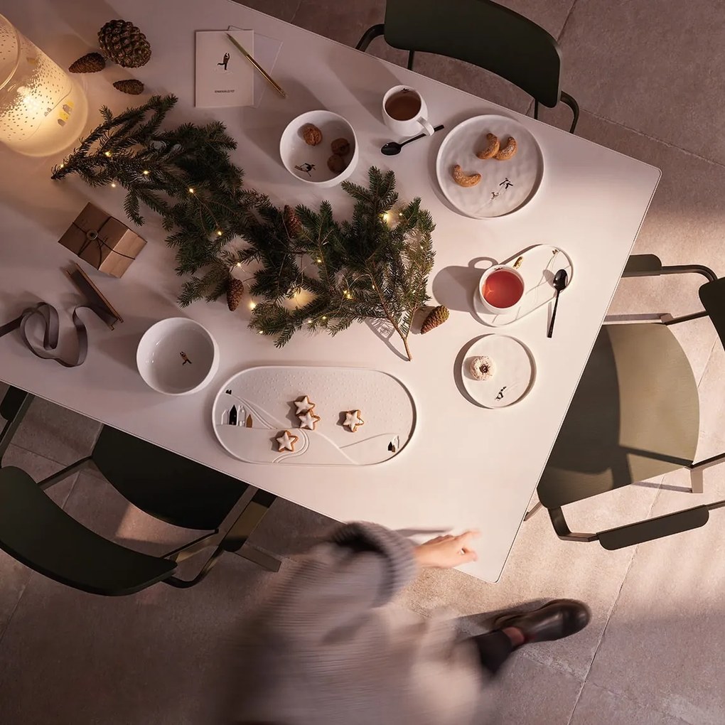 räder Porcelánový tanier Dog Sled 22 cm