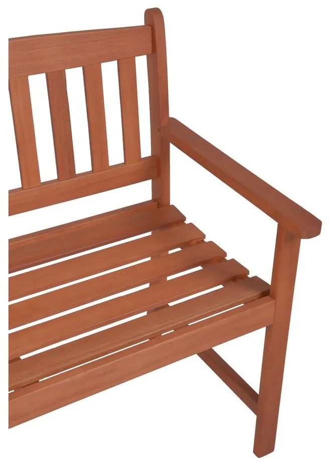 Hnedá drevená záhradná lavica Promotion – Garden Pleasure