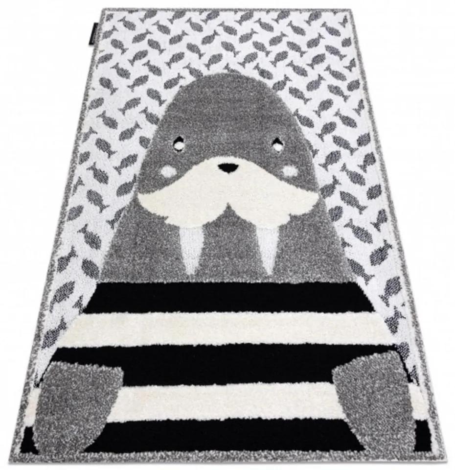 Kusový koberec Mrož šedý 120x170cm