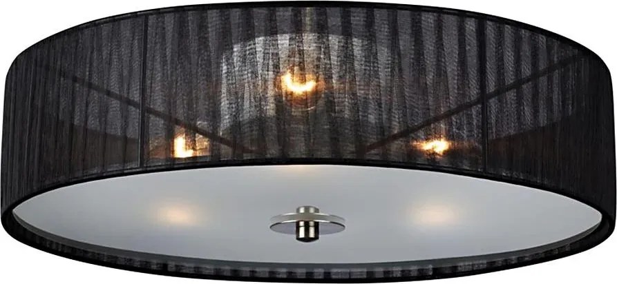 Markslöjd 104884 - Stropné svietidlo BYSKE 3xE14/40W/230V čierna