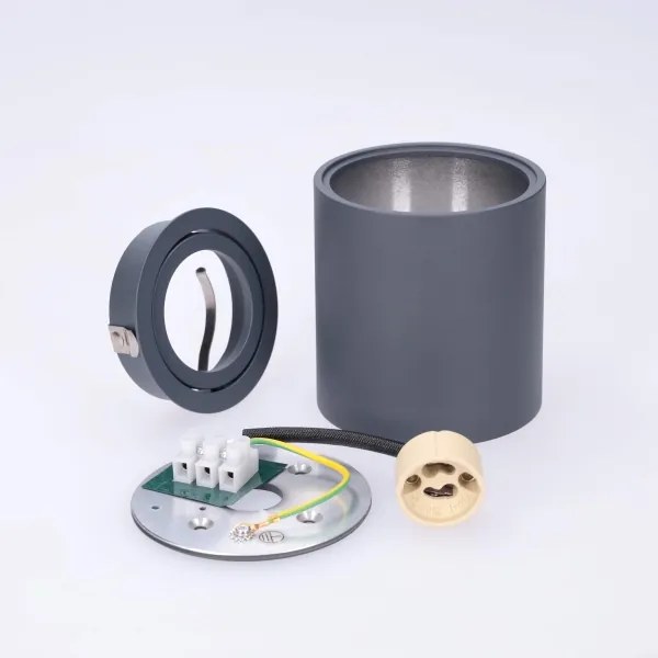 BRILAGI - Bodové svietidlo MIA 1xGU10/30W/230V 84x80 mm antracit