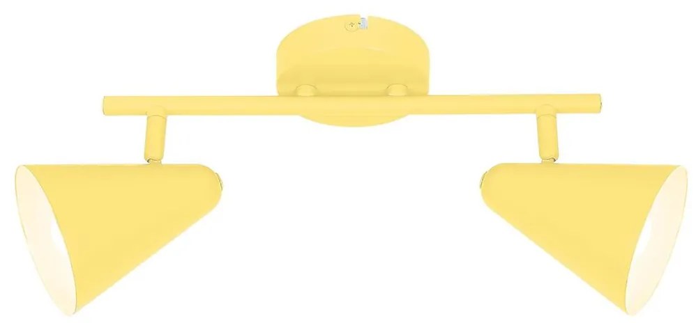 Bodové svietidlo AMOR 2xE14/40W/230V žltá