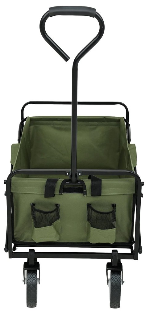 Zahradní vozík TYRS 145L zelený