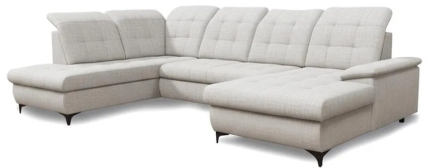 Rohová sedacia súprava Negro Barrel 04 pravý