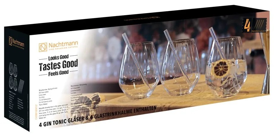 Poháre na koktaily v súprave 4 ks 625 ml Tastes Good – Nachtmann