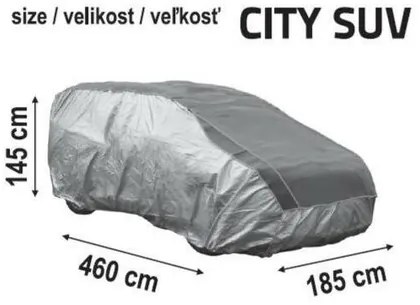 Compass Ochranná plachta proti krúpam CITY SUV, 460 x 185 x 145 cm