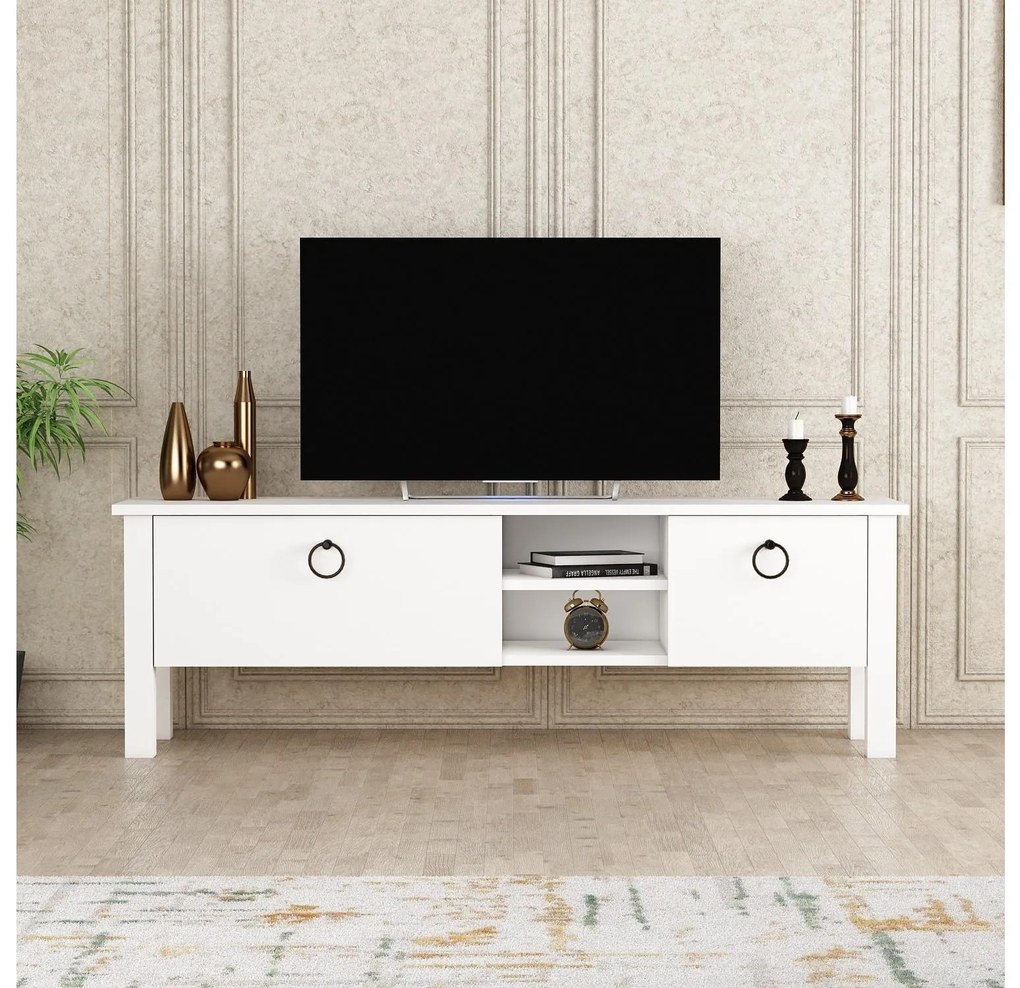 TV stolík/skrinka Tuteku 1 (biela) . Akcia -15%. Vlastná spoľahlivá doprava až k Vám domov. 1095363