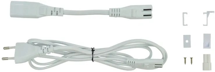 SOLIGHT LED kuchynské svietidlo T5, vypínač, 4W, 400lm, 4100K, 28cm