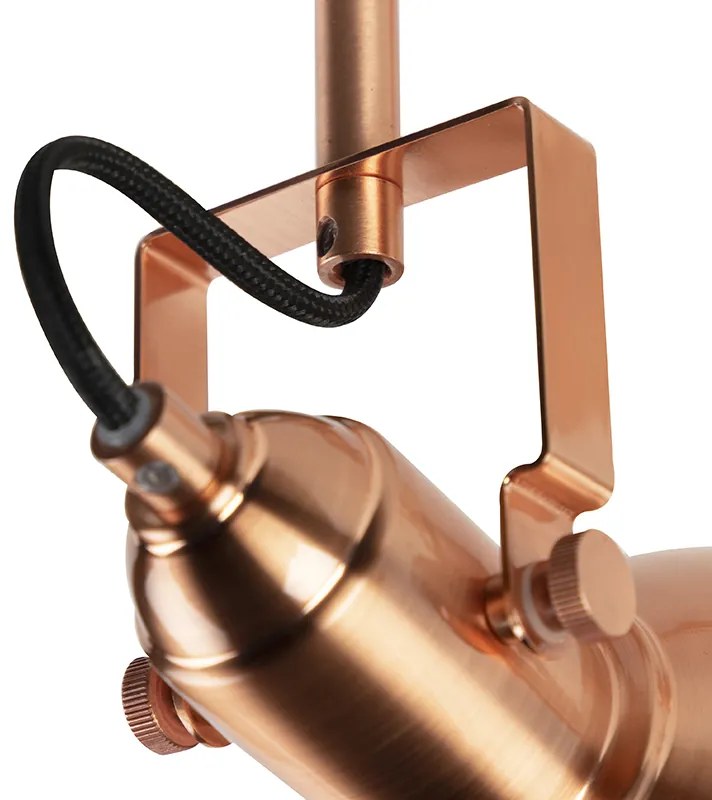 Romantické bodové svietidlo medené 3-svetlo - Tommy