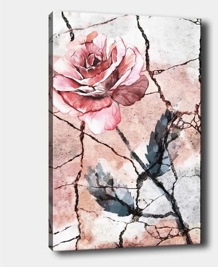 Nástenný obraz na plátne Tablo Center Lonely Rose, 40 × 60 cm