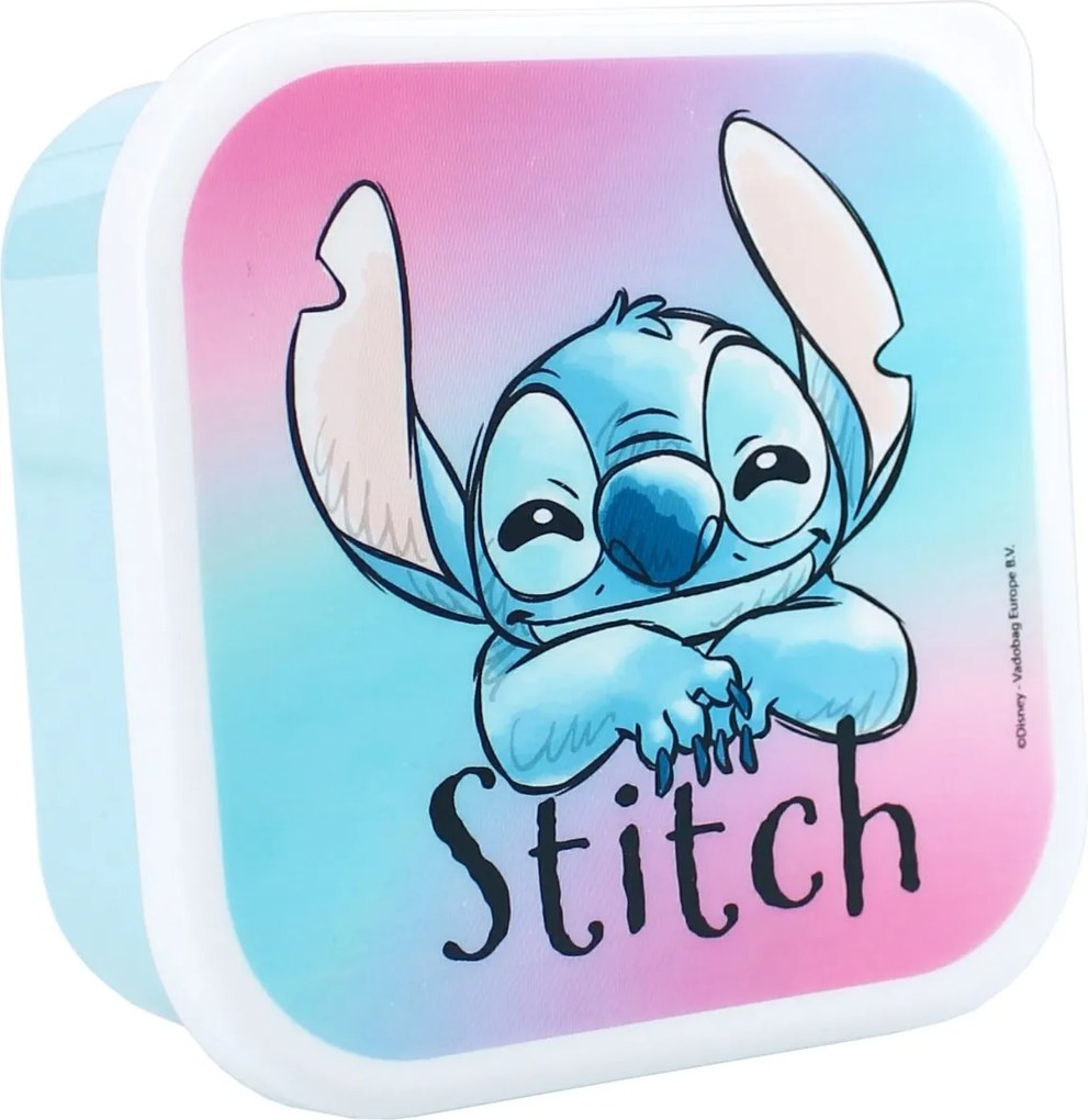Desiatové boxy Lilo & Stitch - motív Aloha – sada 3 ks