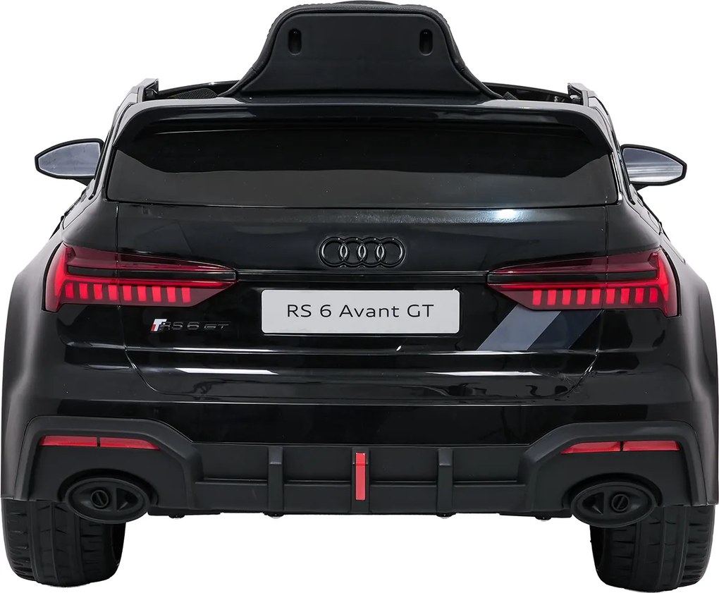 Ramiz Audi RS6 Avant GT elektrické autíčko pre deti čierne