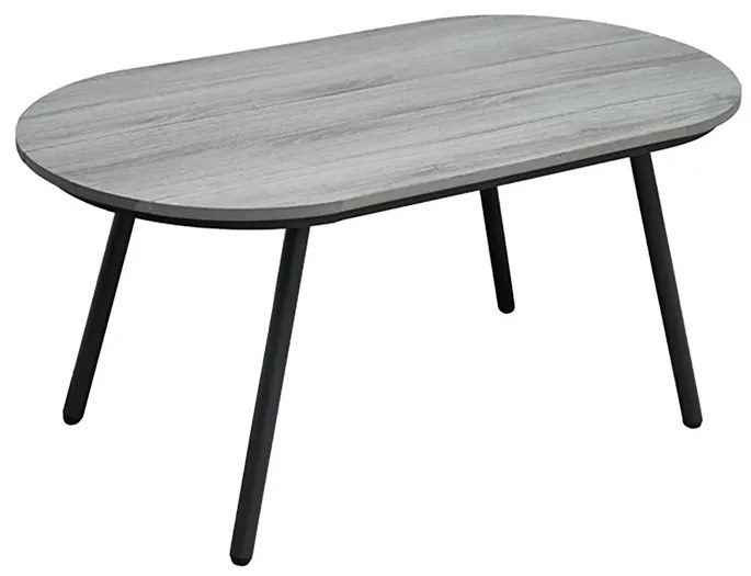 Autronic BONTEC Záhradná sedacia súprava, kov, polyratan, sivá, AZ-L1880 GREY Farba: Šedá