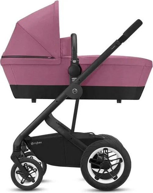 Cybex kombinovaný kočík Talos S 2v1 BLK magnolia pink