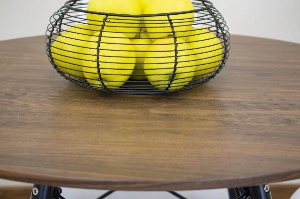 TRENDIE Jedálenský stôl EDDIE 80 cm jaseň