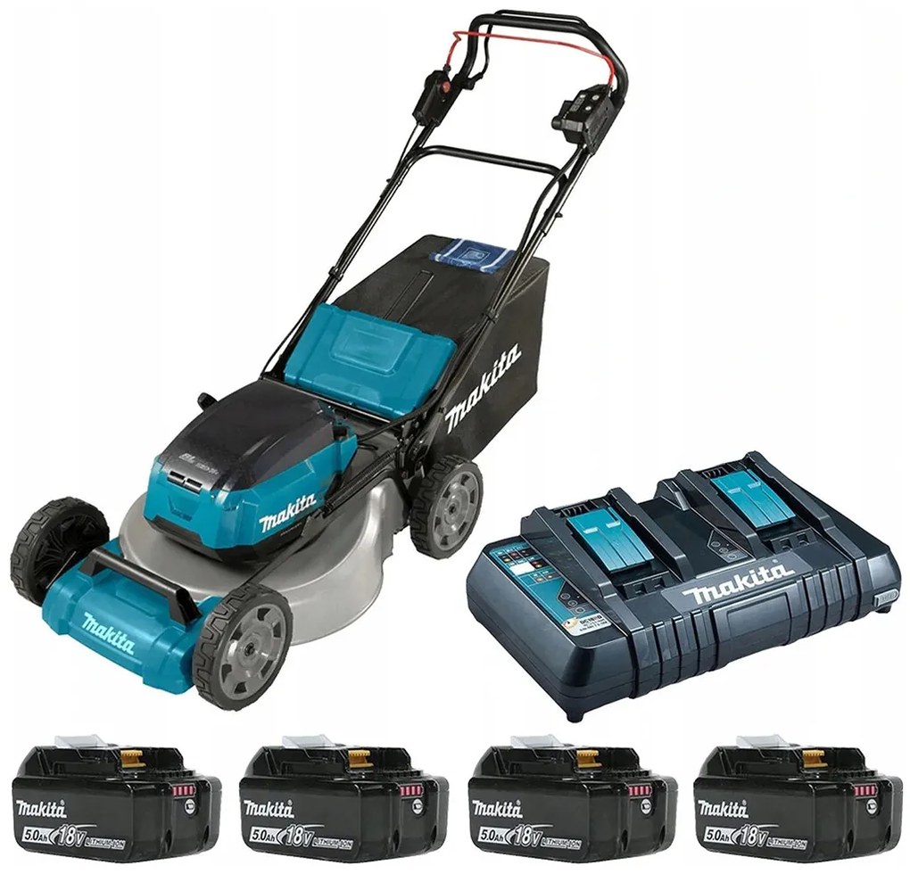 Makita DLM462PT4 Aku kosačka 460 mm Li-ion LXT (4x5,0Ah/18V)