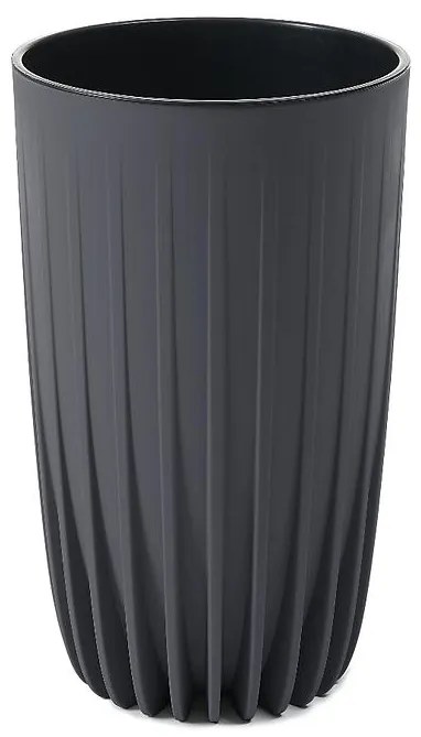 Kvetináč Mira vysoký 25 antracit