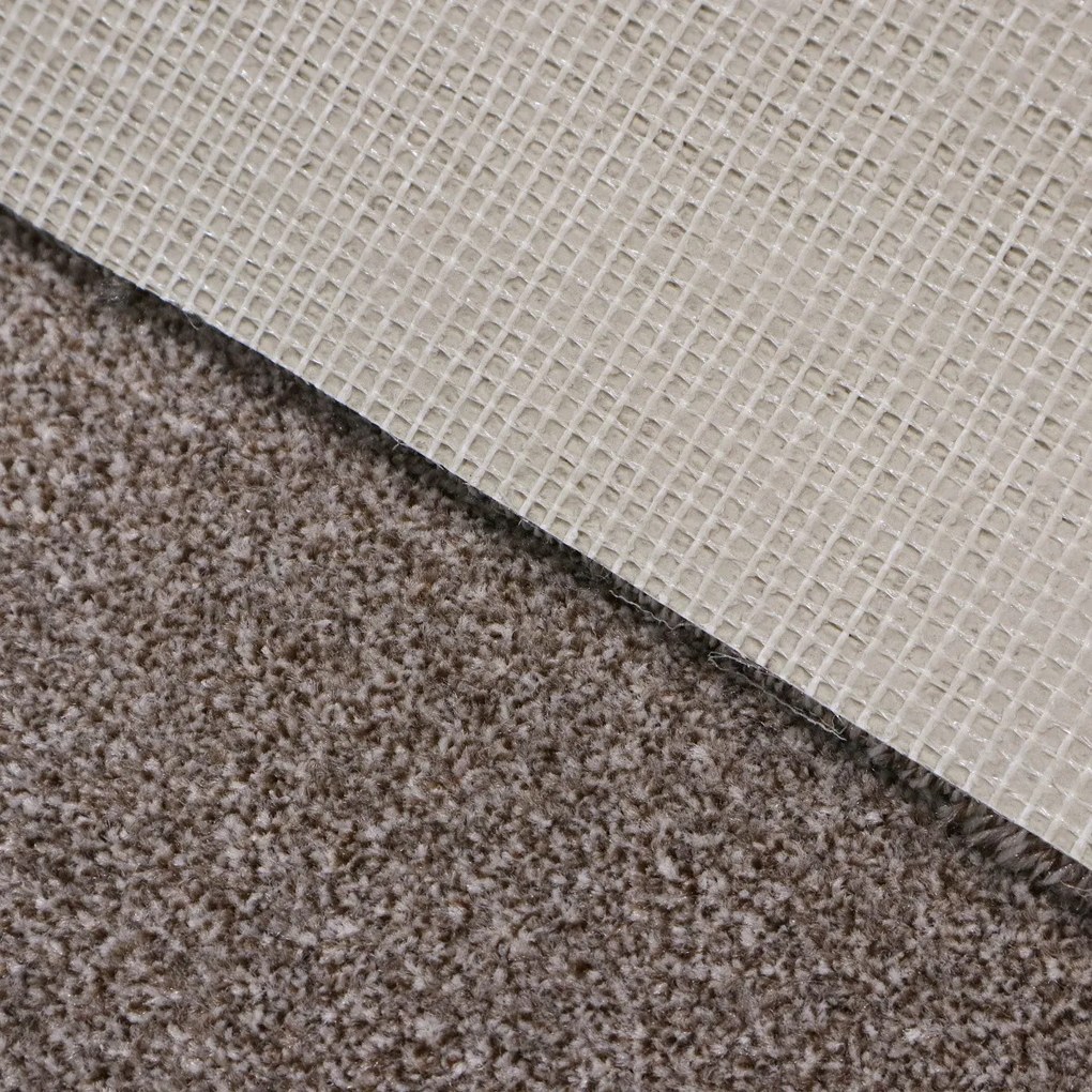 Condor Carpets, Metrážny koberec Prestige 492, na mieru, šíře 4m, hnedá, ab (mriežka), detská izba
