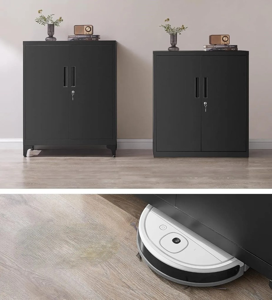 Kancelárska komoda Pasty čierna