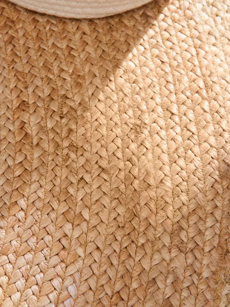 Hanse Home, Kusový koberec Looma 106225 Natur Ivory/Gold kruh, 100x100 (priemer) kruh, béžová, chodba / predsieň